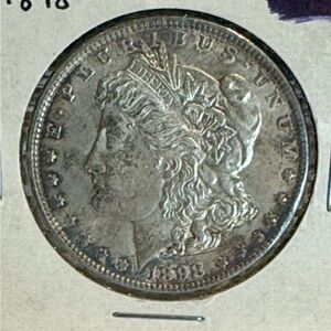 1898 Morgan Silver Dollar $1 | Philadelphia Mint | Est. MS61–62 | 90% Silver